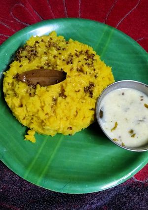 A picture of Plain khichdi.