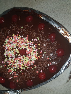 Una foto de Cobertura de chocolate para bizcocho