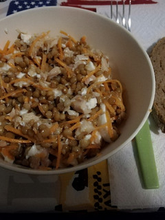 Una foto de Ensalada de lentejas