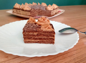 Una foto de Chocotorta