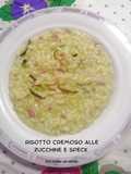 303 🍚Risotto cremoso alle zucchine e speck 🥓