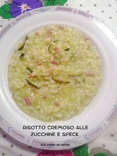 Foto di 303 🍚Risotto cremoso alle zucchine e speck 🥓
