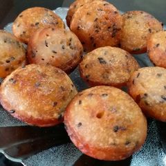 A picture of Kerala Style Unniyappam (Banana Appam).