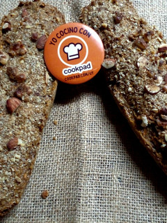 Una foto de Budín de zanahorias vegano con cacao y frutos secos