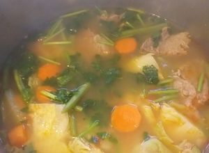 Foto principal de Caldito de res con verduras Low carbs