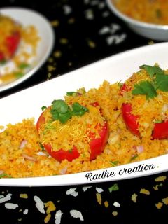 ટોમેટો પૌવા સલાડ ઓઇલ ફ્રી રેસીપી મુખ્ય ફોટો