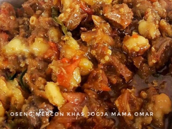 Langkah Gampang Membuat Resep Oseng mercon daging &amp;amp; tetelan khas jogja Anti Ribet, Bikin Ngiler