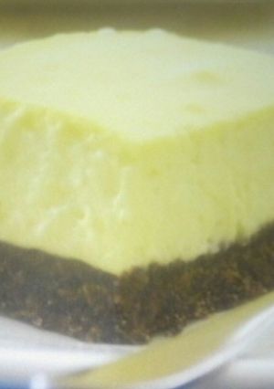 A picture of Durian cheesecake.