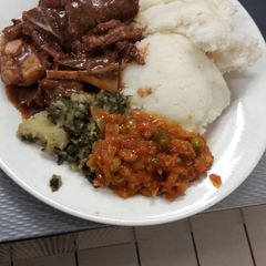 A picture of Chakalaka salad.