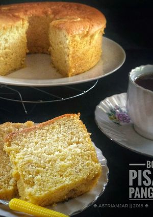 Foto resep Bolu Pisang Panggang #Pr_Babananakeik