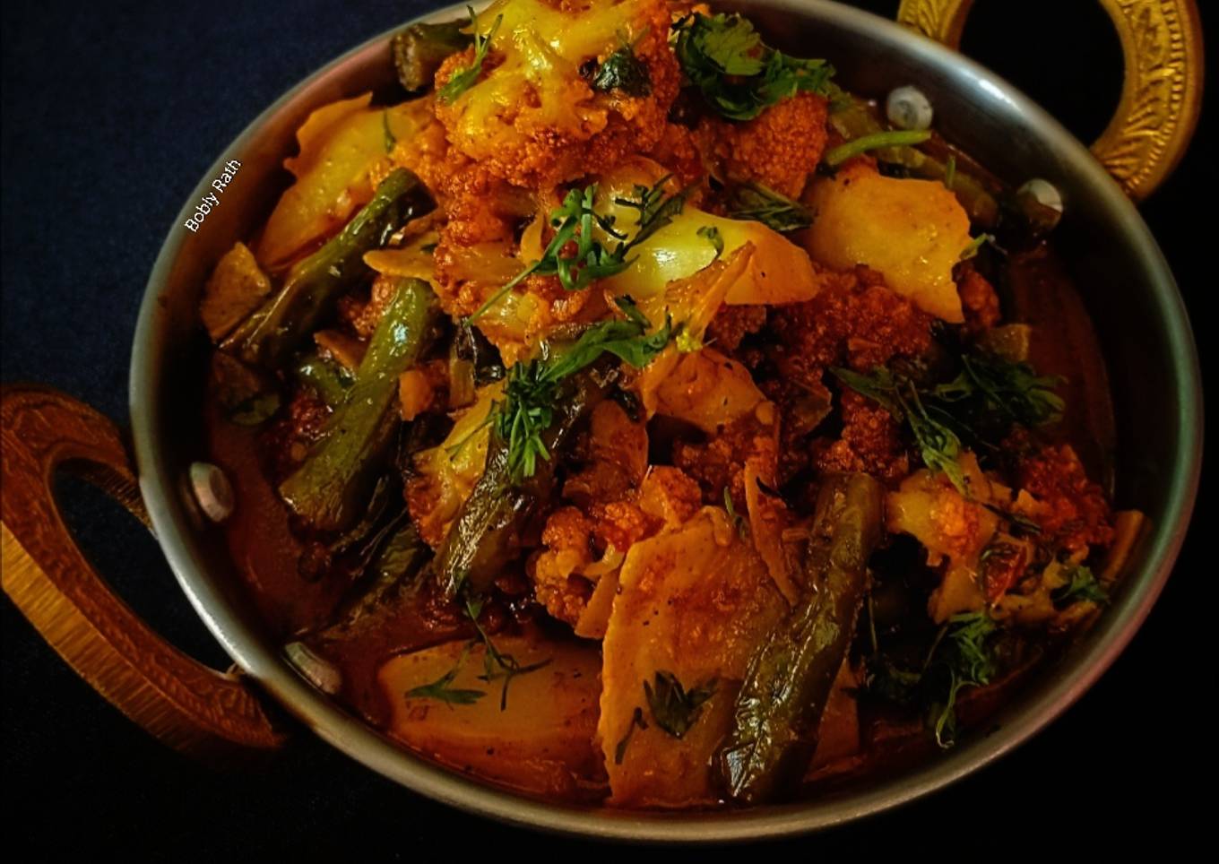Phulakobi beans tarkari