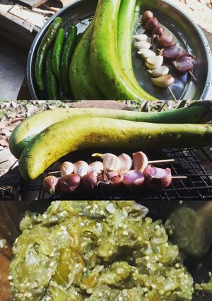 รูปของ น้ำพริกมะเขือยาว🍆
