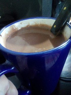 Una foto de Chocolate caliente casero