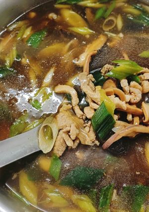 魷魚螺肉蒜湯 的食譜成品照片
