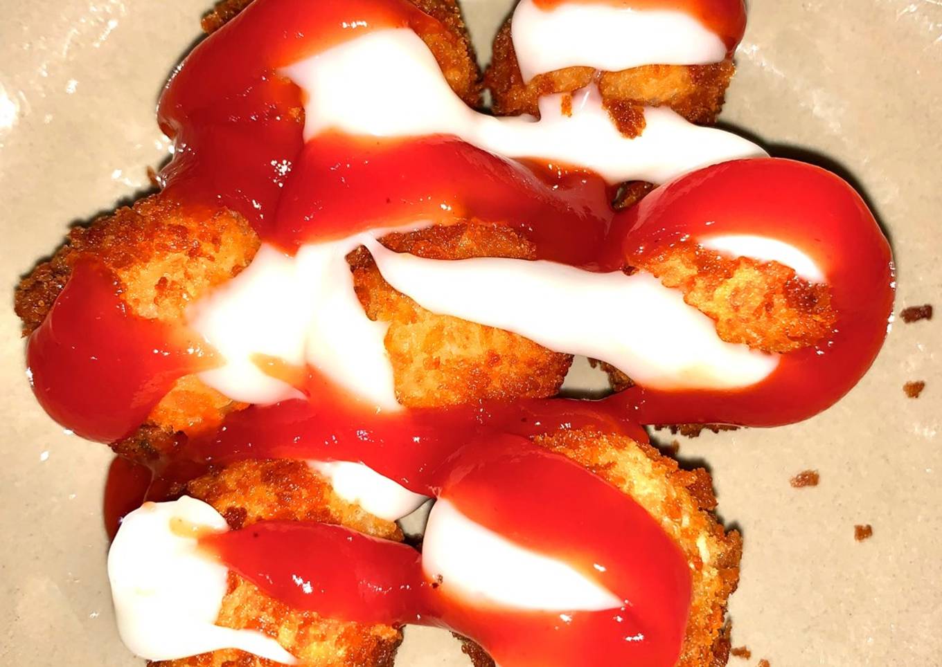 14. Bola Keju Sosis Simpel