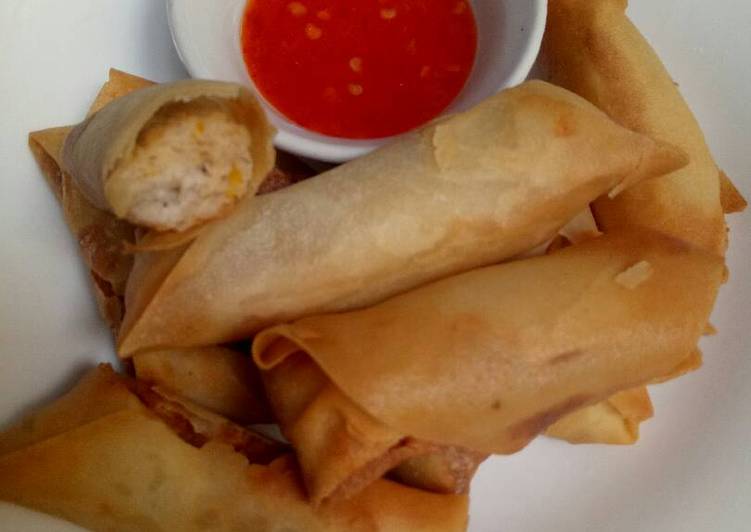 Spring roll (ayam udang)