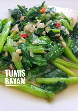 Foto resep Tumis Bayam SiJune
