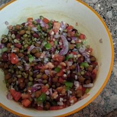 Mix pulses salad A picture of Mix pulses salad.
