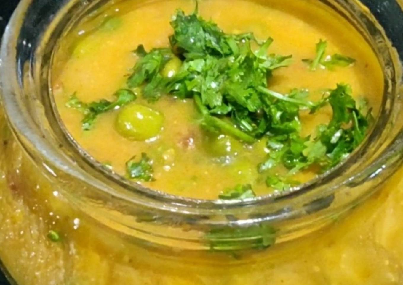 Green peas masala