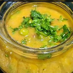 A picture of Green peas masala.