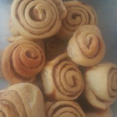 Cinnamon rolls A picture of Cinnamon rolls.