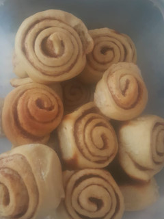 A picture of Cinnamon rolls.