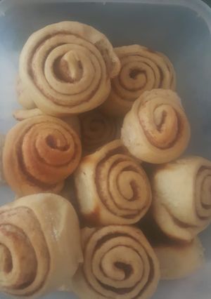 A picture of Cinnamon rolls.