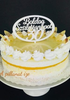 Barack mousse torta kókusszal recept fotója