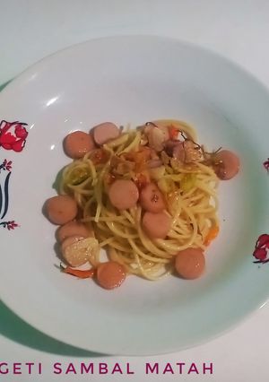 Foto resep Spageti Sambal Matah