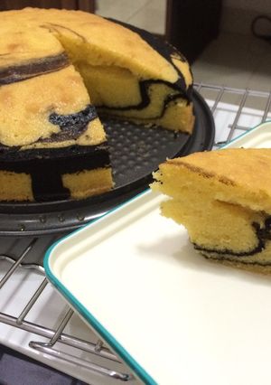 Foto resep Marmer Cake tanpa pengembang