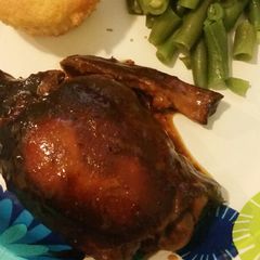A picture of Slow Cooker BBQ Chicken.