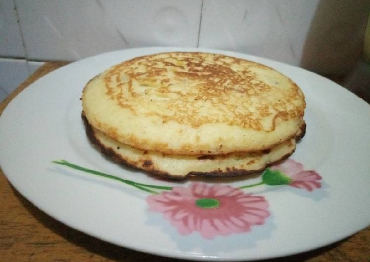 Semolina pancake