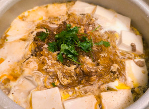 豬肉豆腐粉絲煲 的食譜成品照片