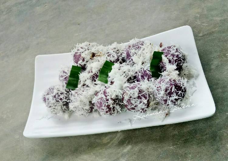 Resep Klepon Ubi Ungu Anti Gagal