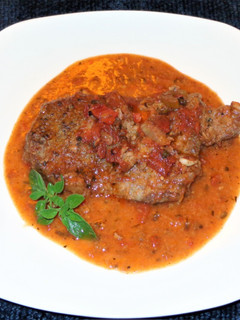 Una foto de Bistec Suizo