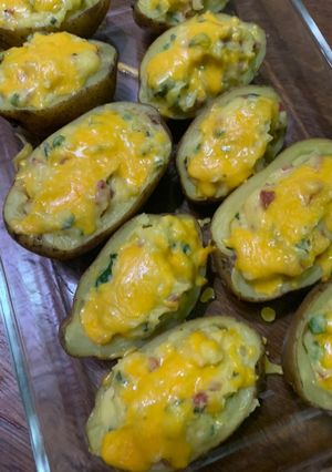 Foto resep Twice baked potato