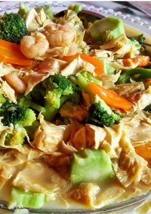 Foto resep Ca Brokoli Kembang Tahu