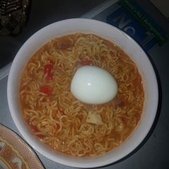 A picture of Indomie soup.