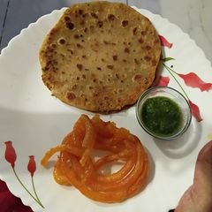 A picture of Winter Special Cabbage Stuffed Paratha.