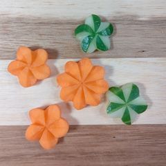 A picture of ★Kawaii (lovely) Japanese vegetable carvings★.