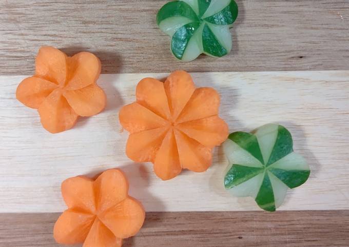 Recipe of Ultimate ★Kawaii (lovely) Japanese vegetable carvings★