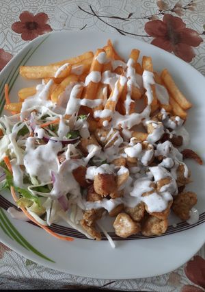 Gyros tál recept fotója