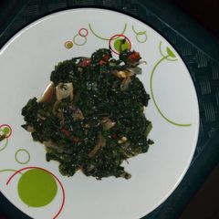 A picture of Vegetable sauce.
