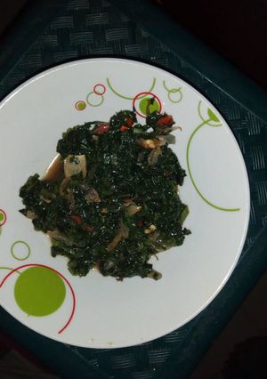 A picture of Vegetable sauce.