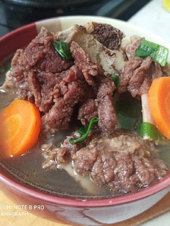 A picture of Simple Beef Ribs Soup.