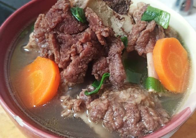 Simple Way to Prepare Speedy Simple Beef Ribs Soup