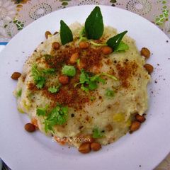 A picture of Vegetable Upma.