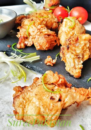 A picture of Crispy fried chicken.