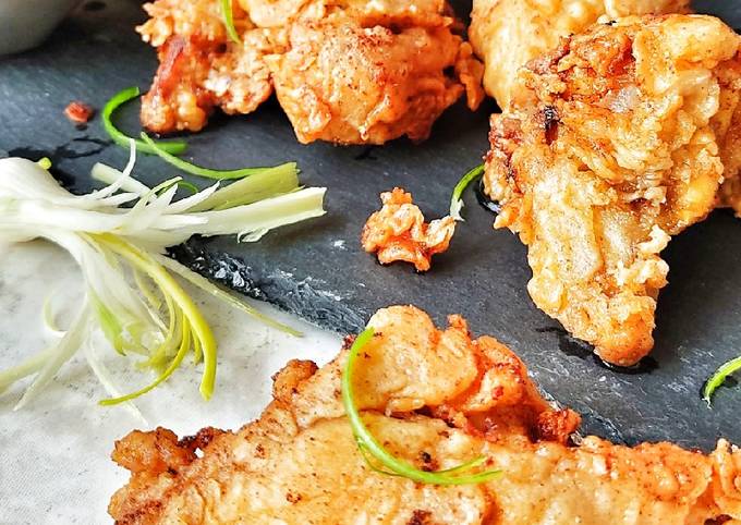 Crispy fried chicken