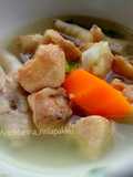 Sop ceker dan buntut (brutu ayam) 😊